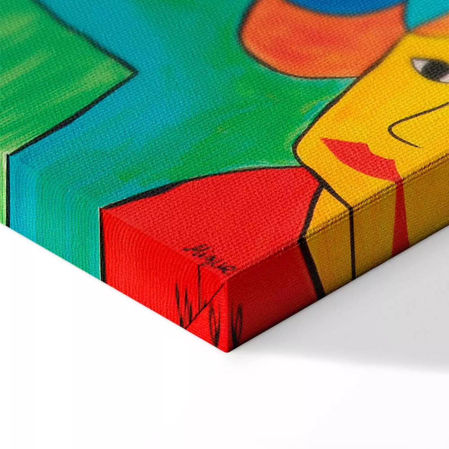 Canvas Print Square faces