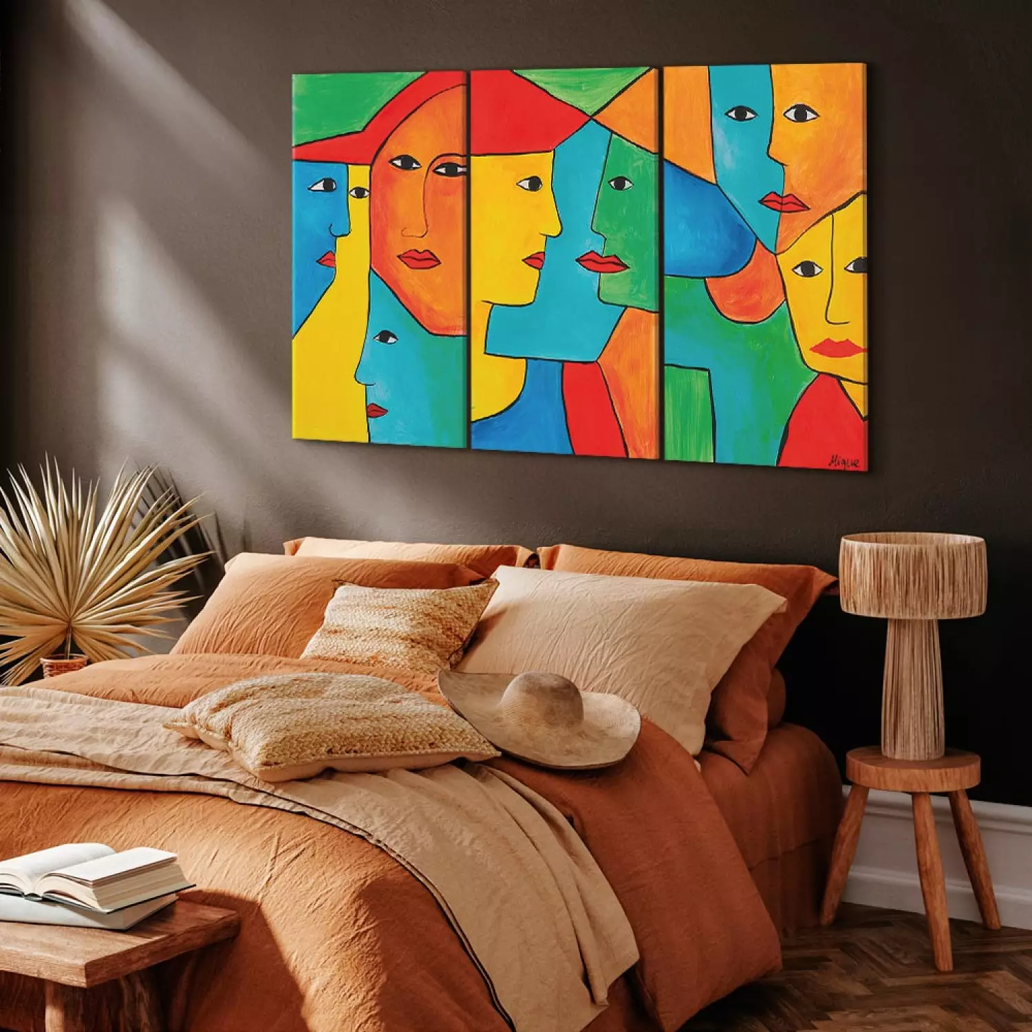 Canvas Print Square faces