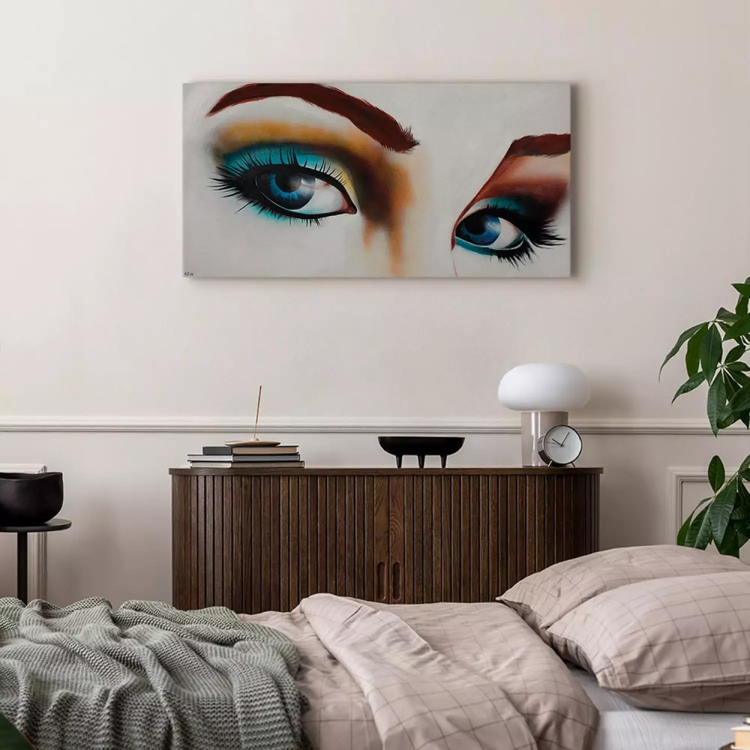 Canvas Blue eyes