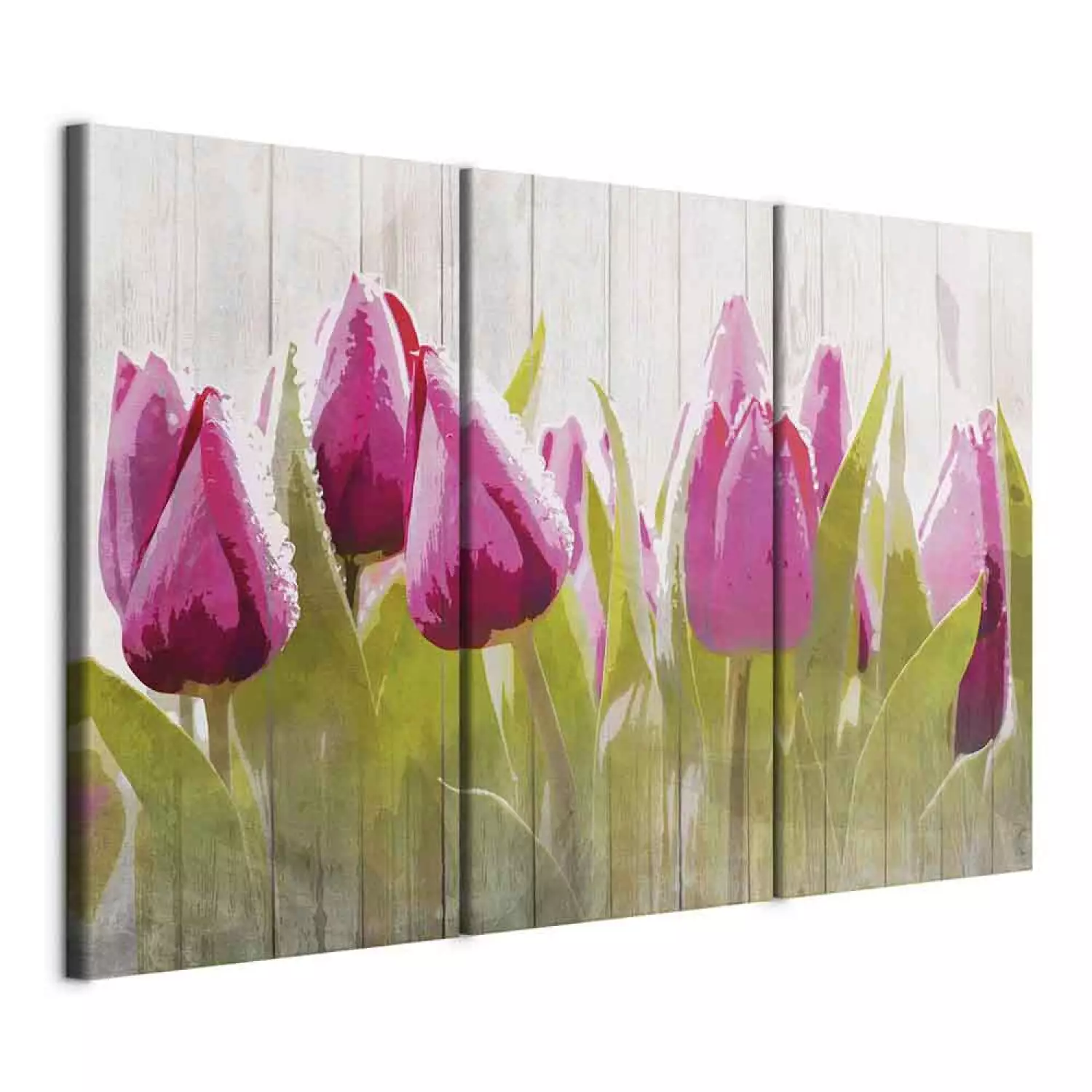 Canvas Art Print Spring bouquet of tulips