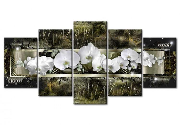 Canvas The dream of white orchids