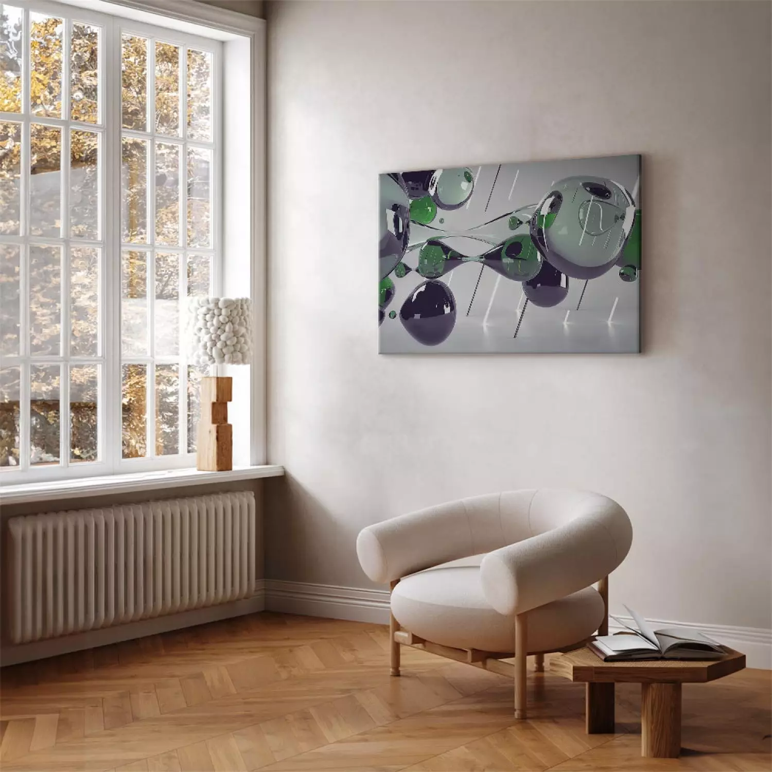 Canvas Print Glass mystification
