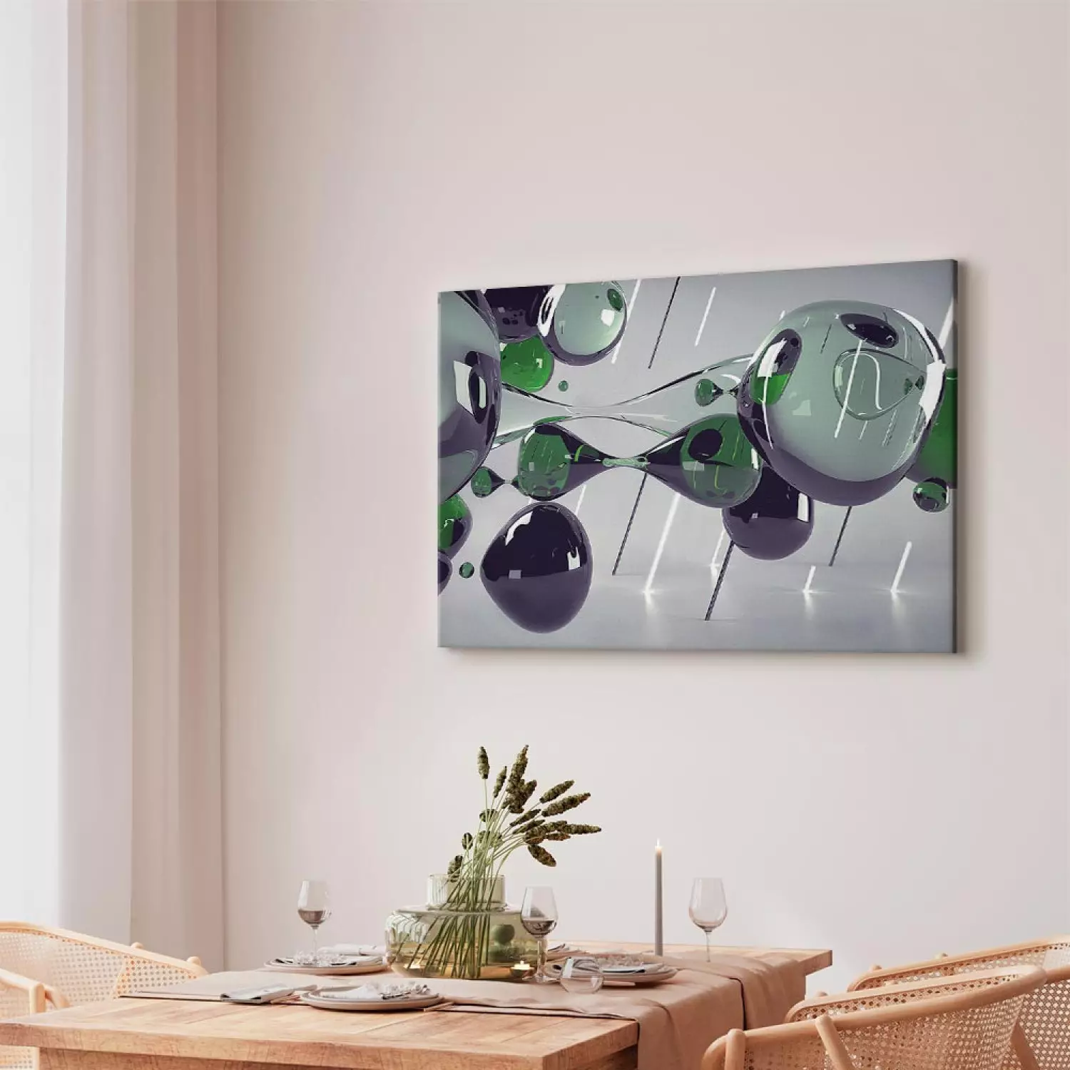 Canvas Print Glass mystification
