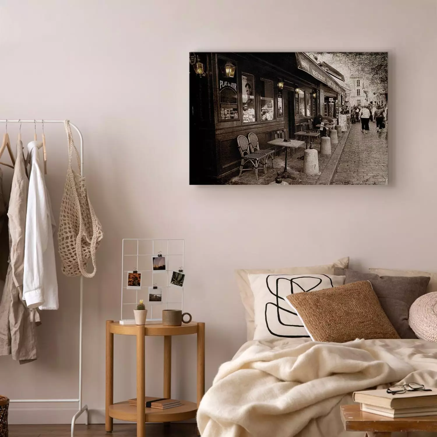 Canvas Print French café