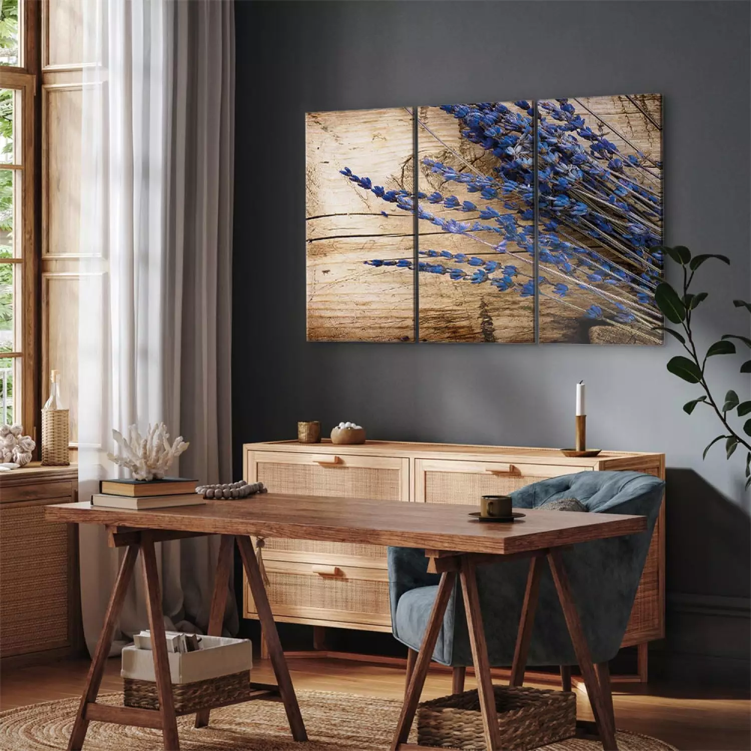 Canvas Art Print Lavander