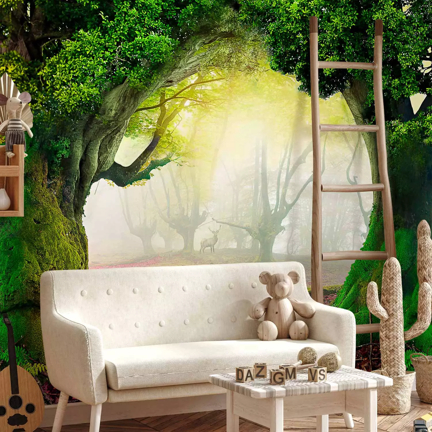 Wall Mural Enchanted forest