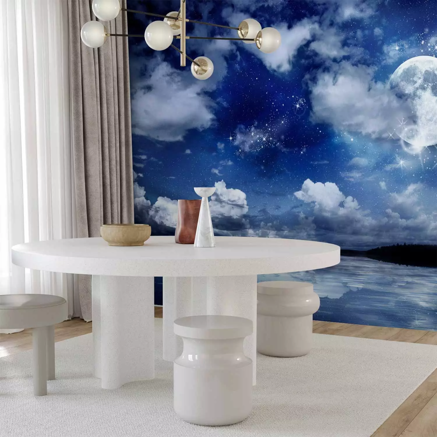Wall Mural Magic night