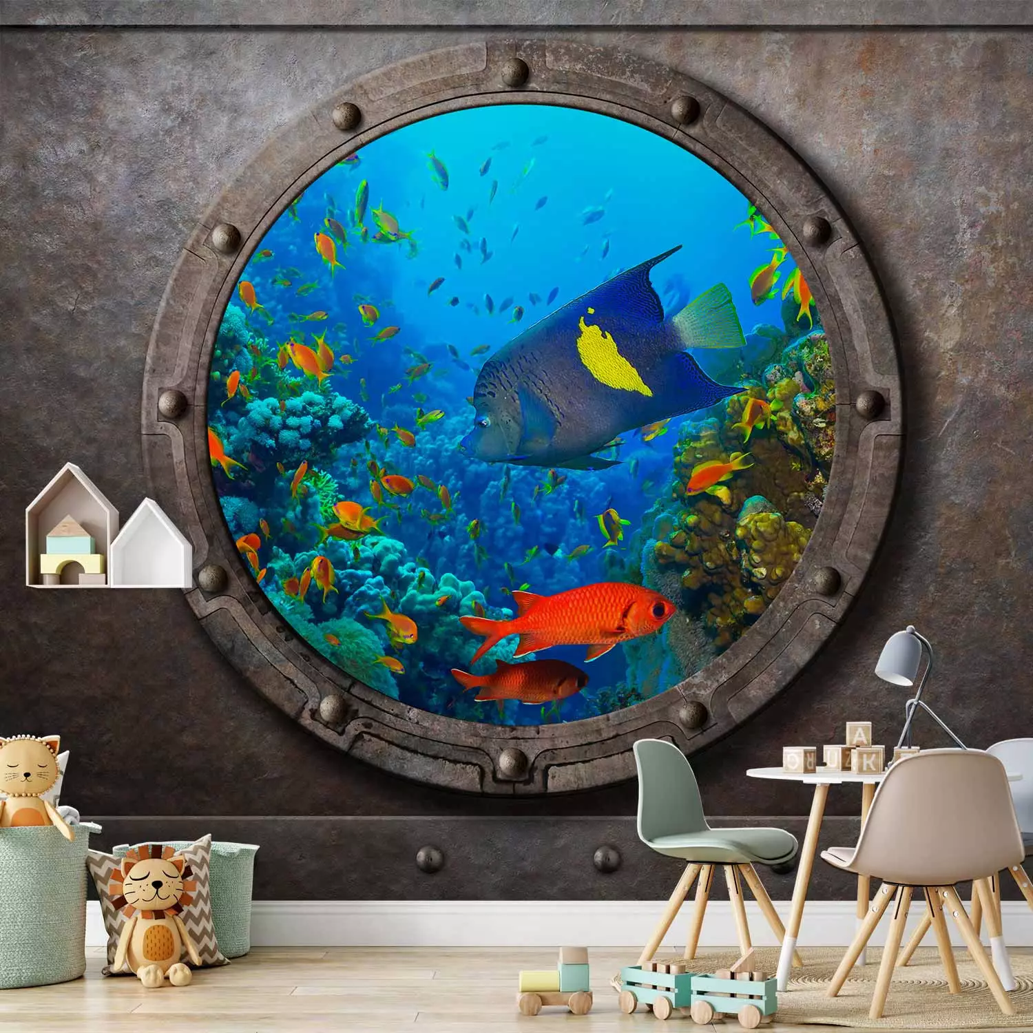 Photo Wallpaper Submarine Window