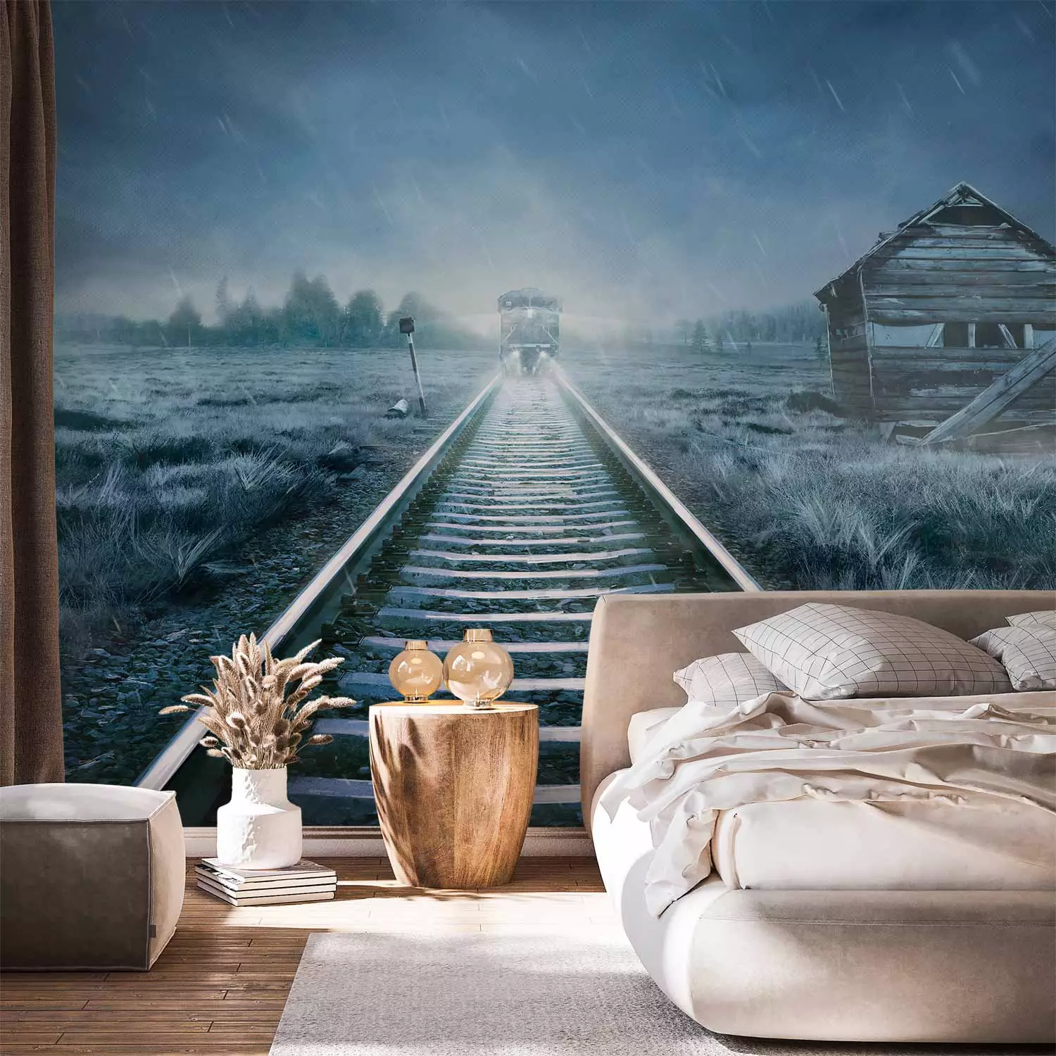 Wall Mural The ghost train