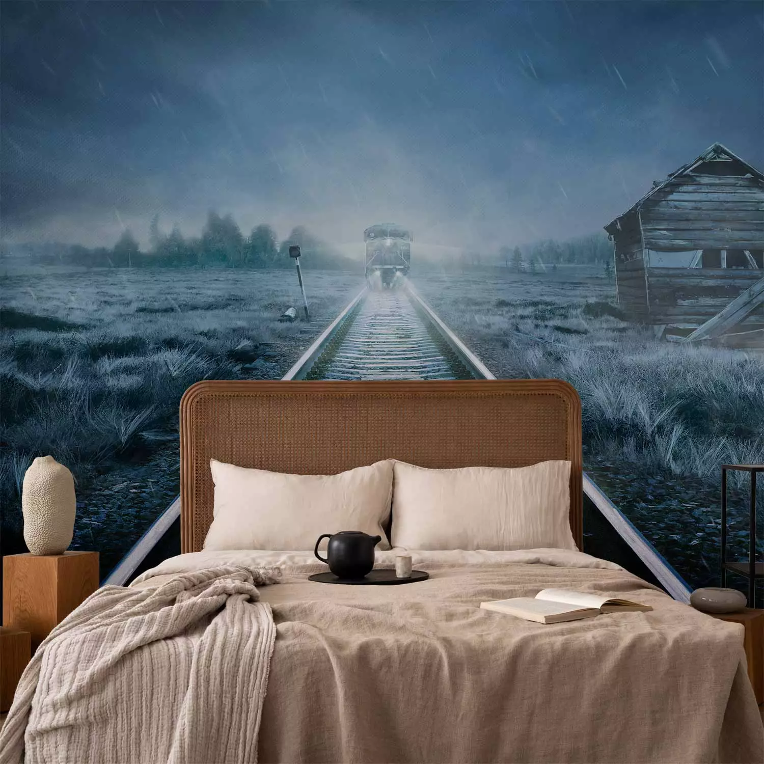 Wall Mural The ghost train