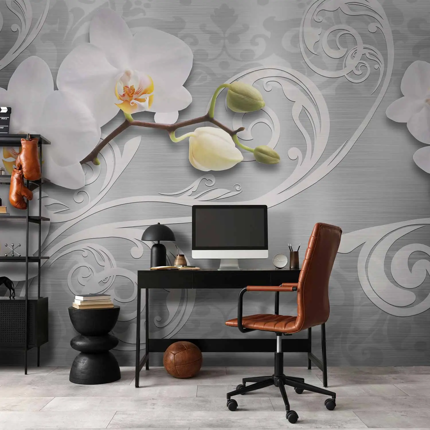 Murando Photo Wallpaper Flowers Orchid 500x 350 Cm/196,8" X 137,8" Non - View #10