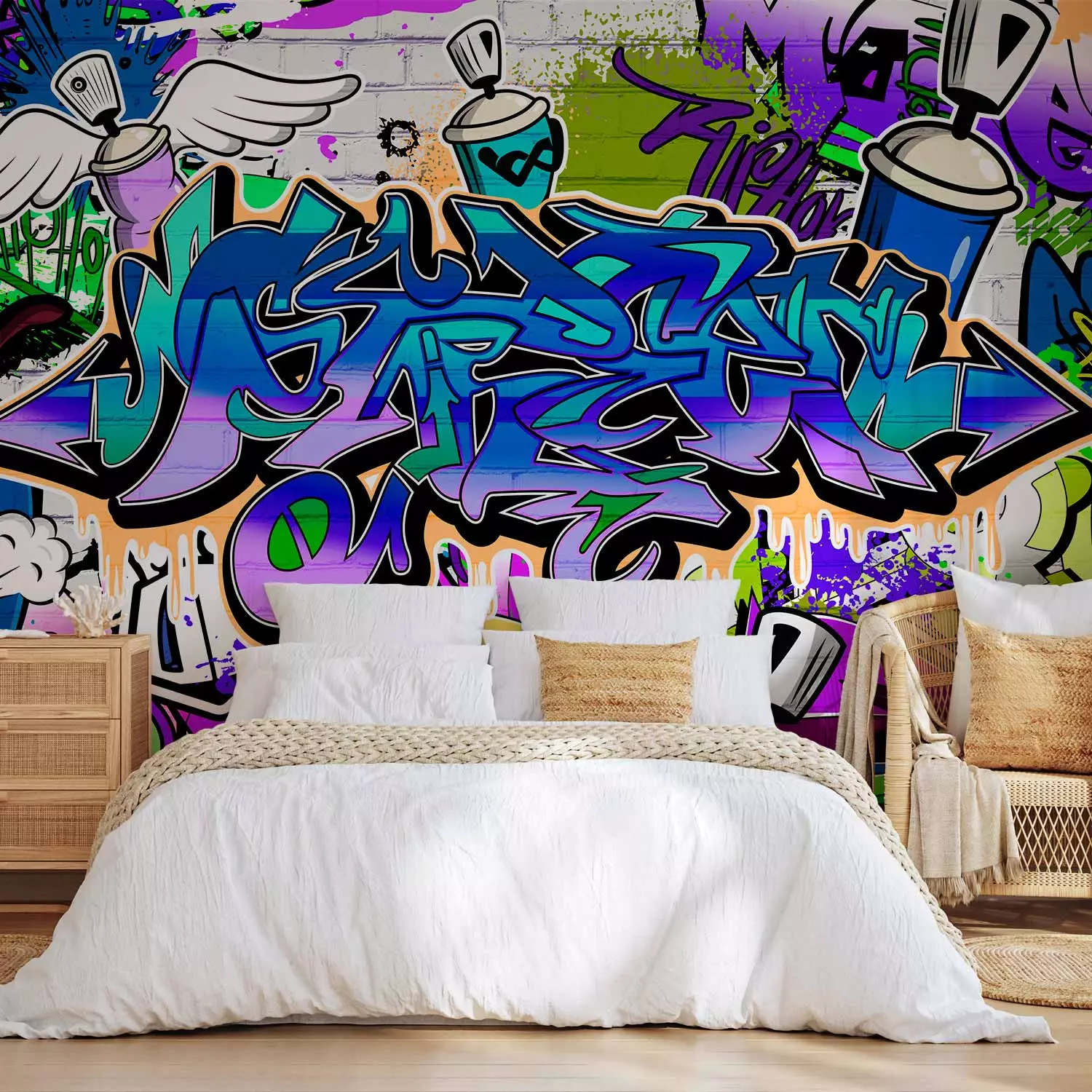 Bedroom Graffiti piece, image size:1500x1500
