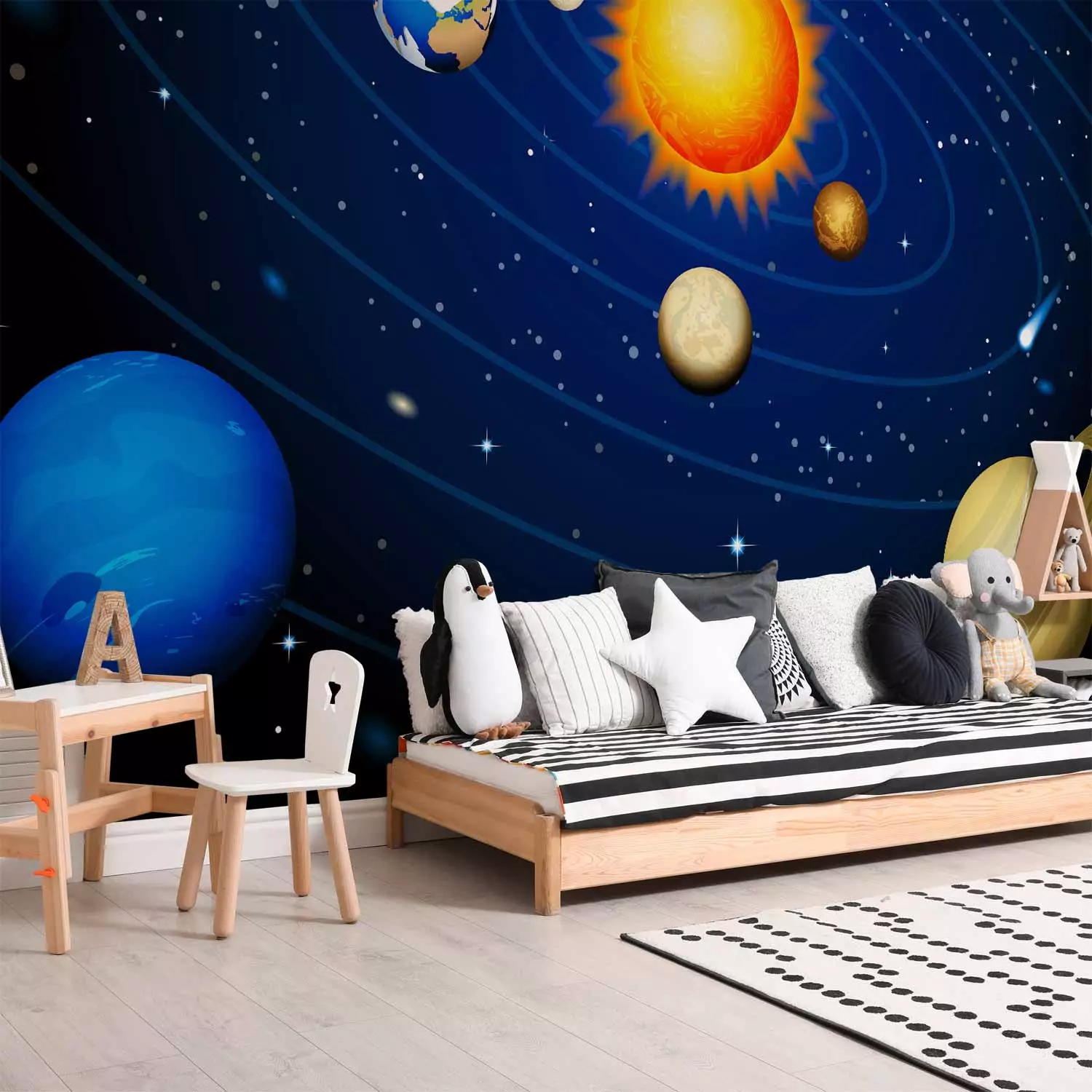 Wall Mural Solar system