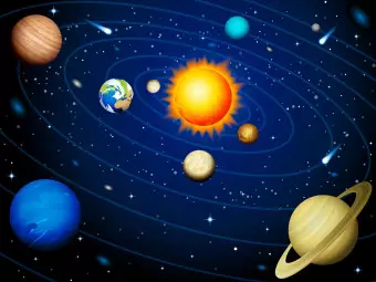 Wall Mural Solar system Wallpaper Cropper