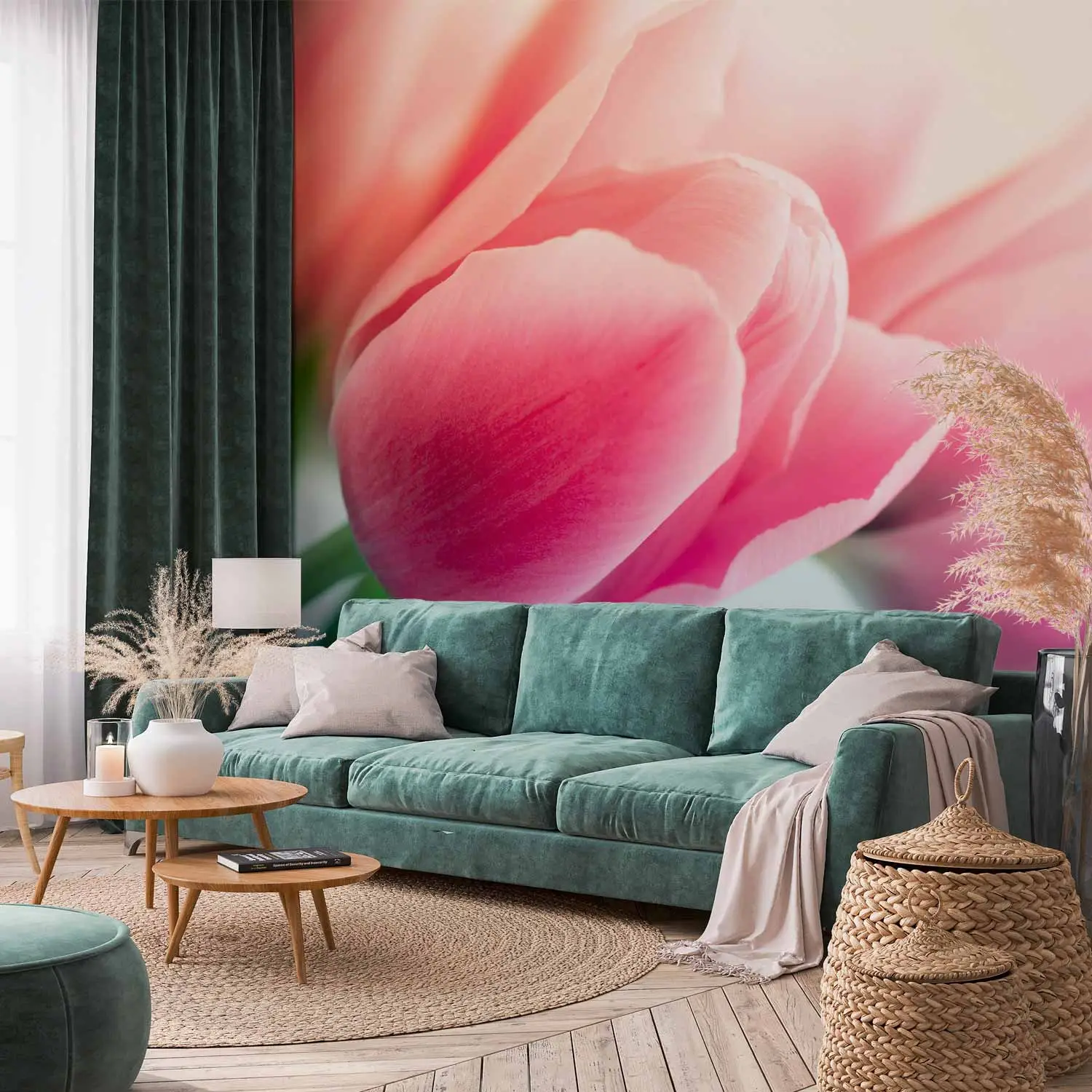 tulip wallpaper for wall