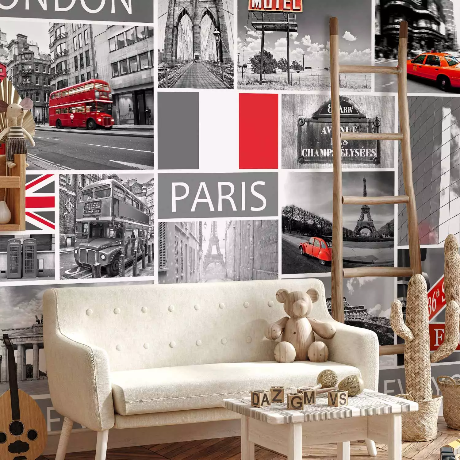 Photo Wallpaper London, Paris, Berlin, New York