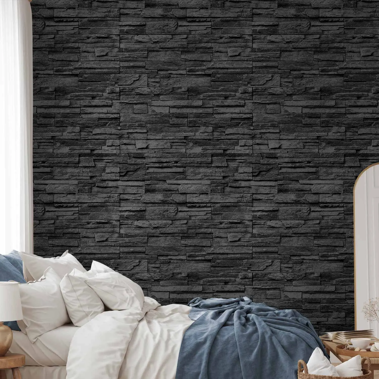 black stone wallpaper 3d
