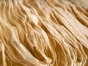Wall Mural Grand Canyon Sandstone - Wave Pattern Background in Light Color Wallpaper Cropper