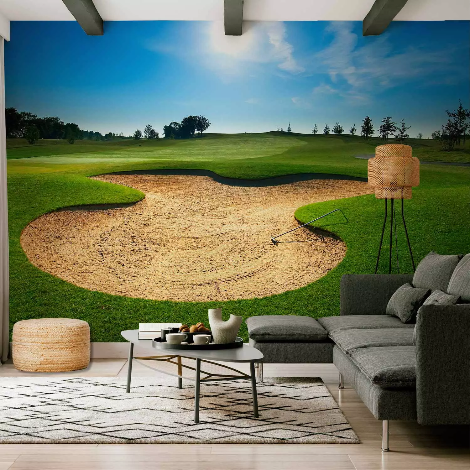 Photo Wallpaper Golf pitch - bimago