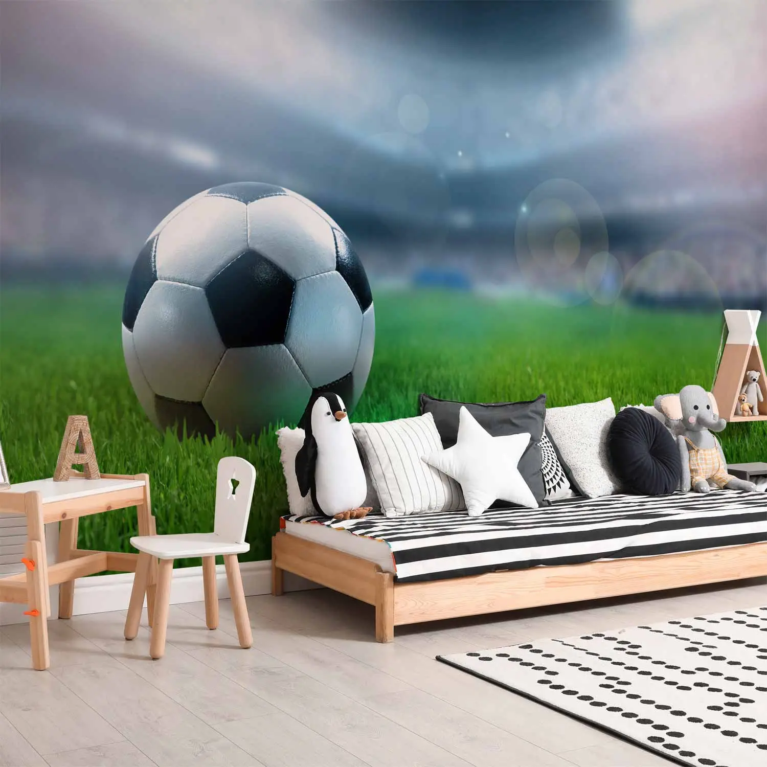 3d football theme wallpaper