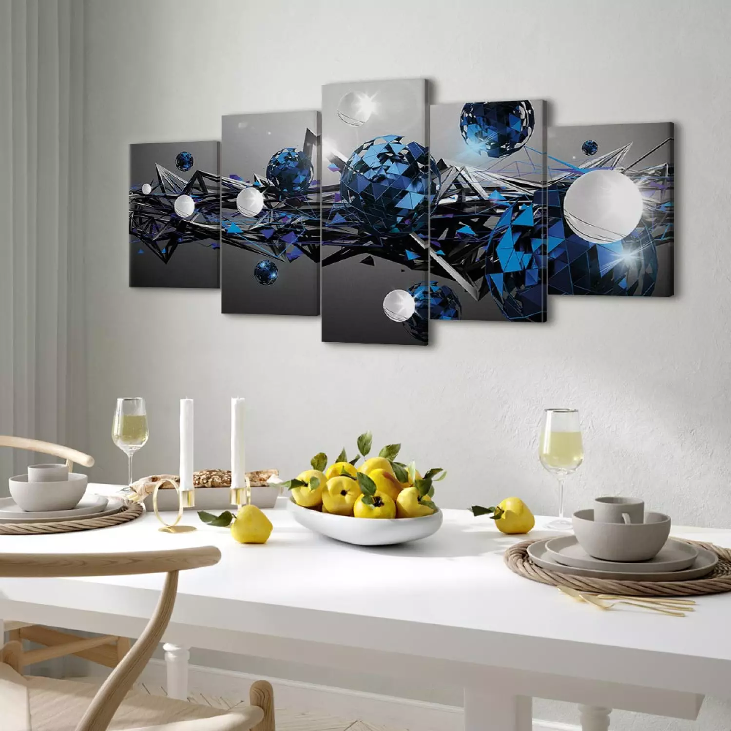 Canvas Print  Geometric Milky Way