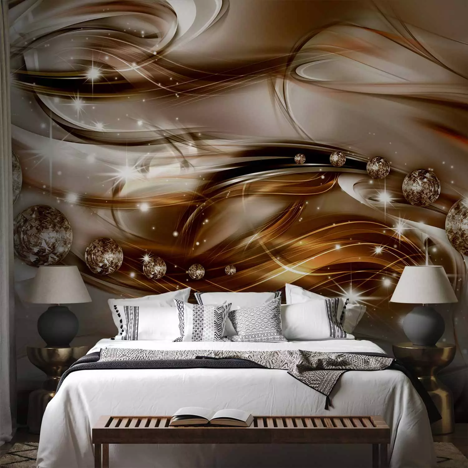 Wall Mural Chocolate Tide