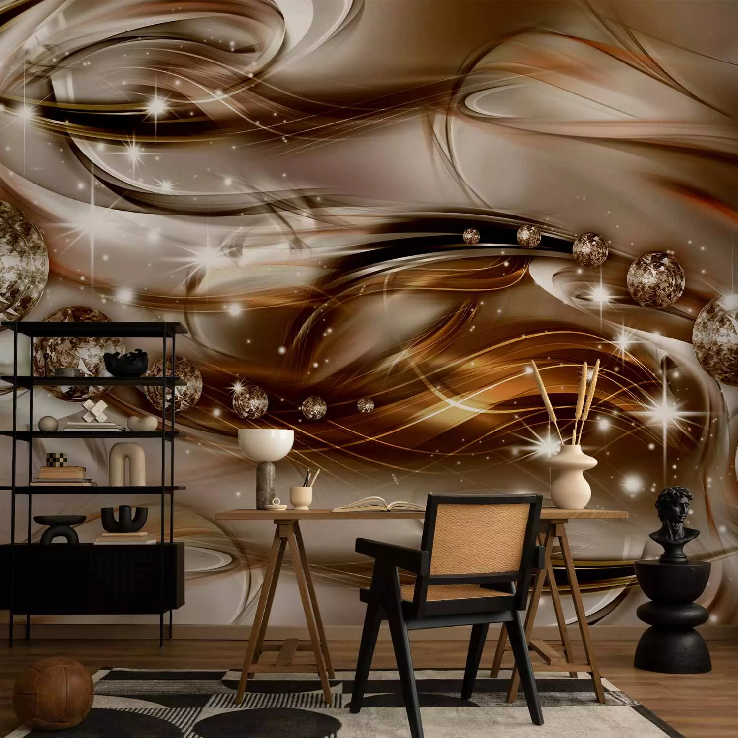 Wall Mural Chocolate Tide