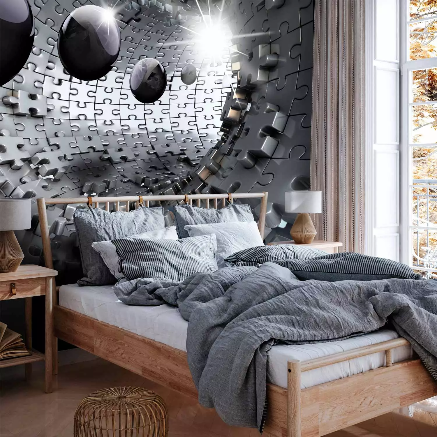 Photo Wallpaper Puzzle - Tunnel