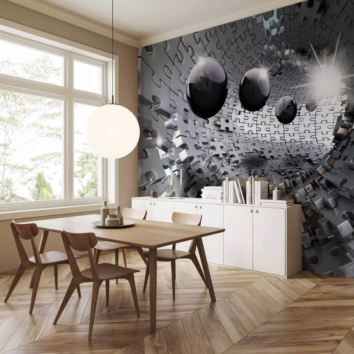 Photo Wallpaper Puzzle - Tunnel