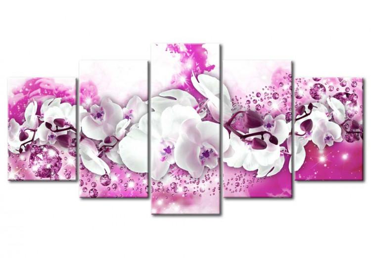Canvas Arrival of Pink Orchid