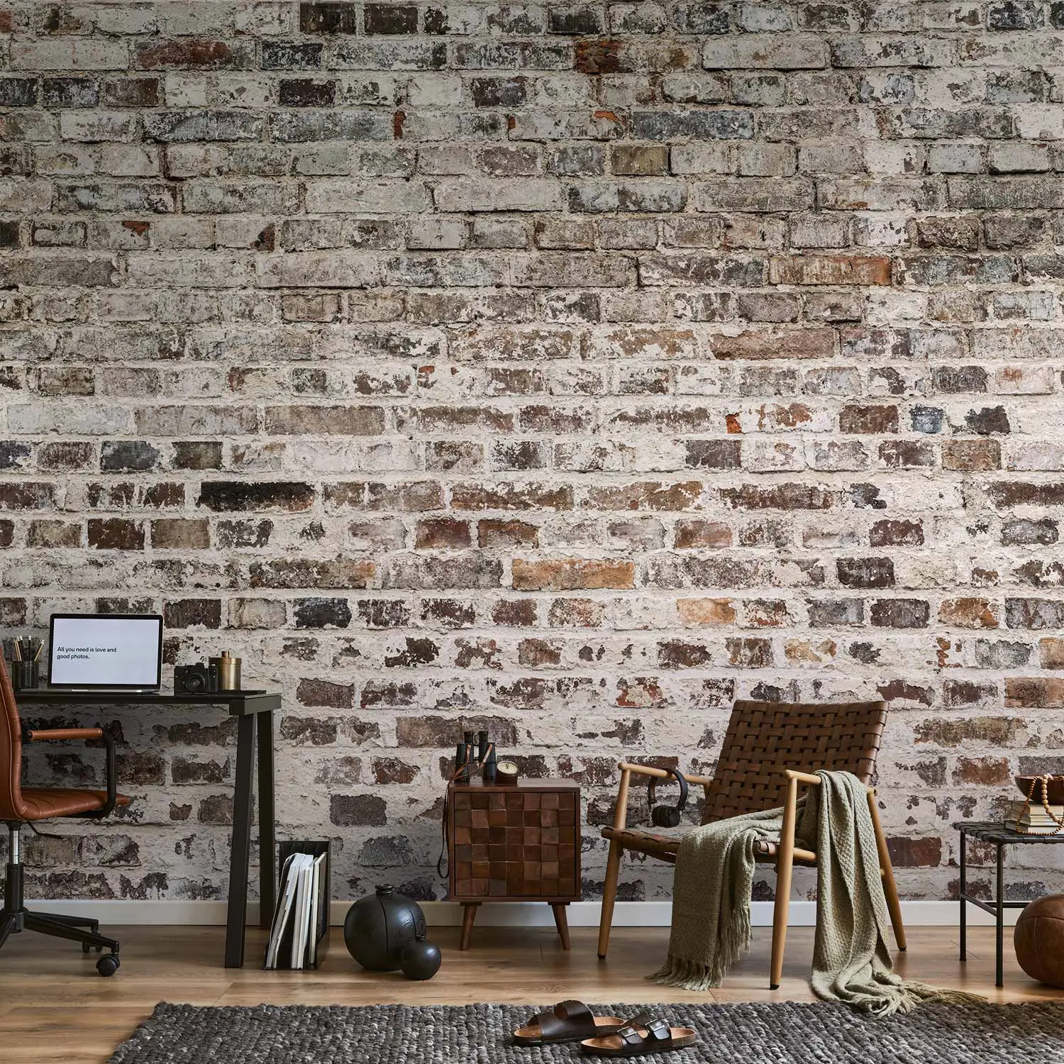 old brick wall wallpaper