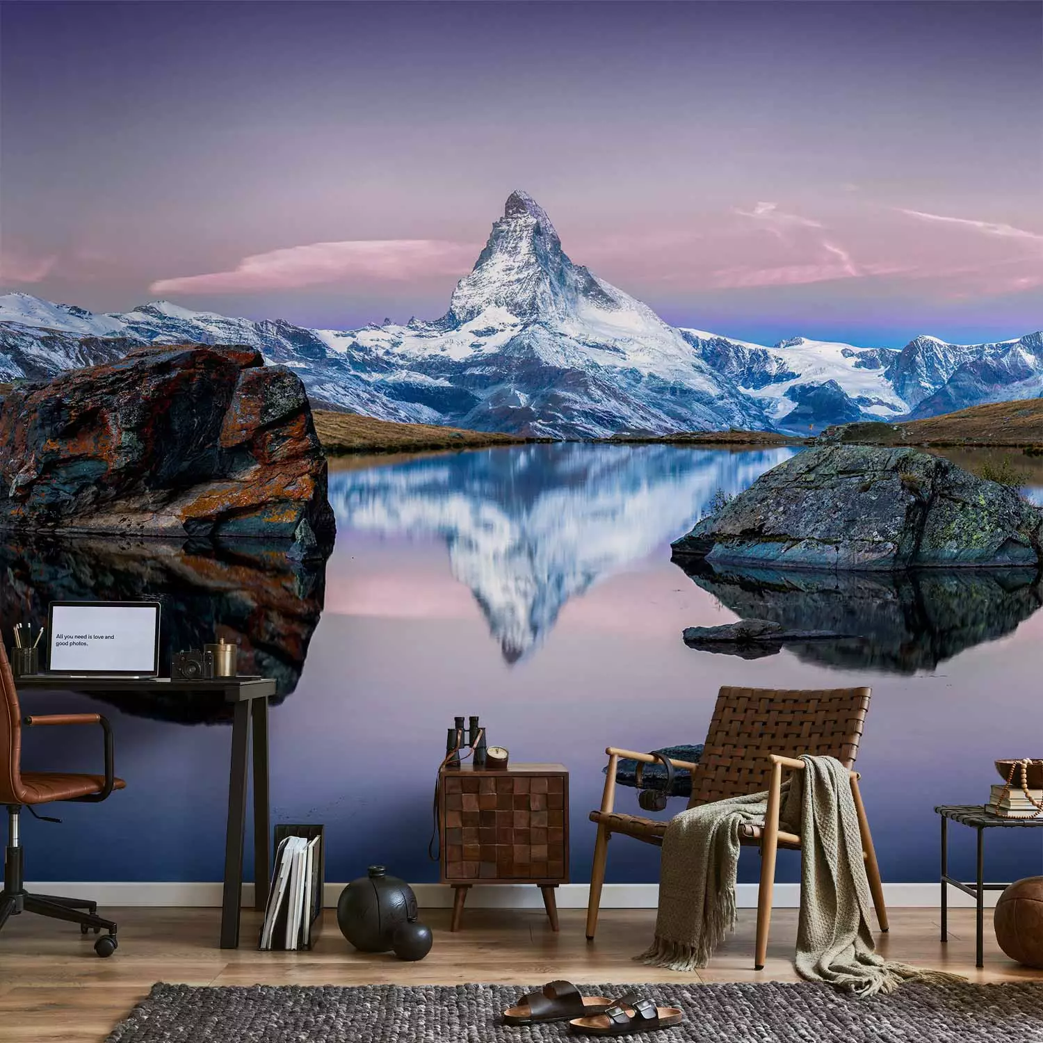 Wall Mural Lonely Mountain