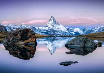 Wall Mural Lonely Mountain Wallpaper Cropper