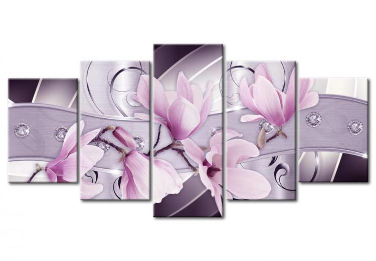 Canvas Purple Magnolia