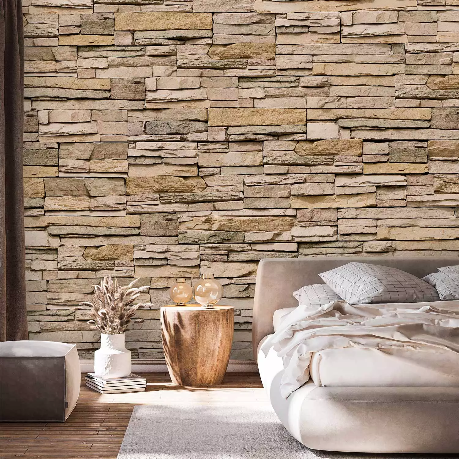 Photo Wallpaper Decorative Stone