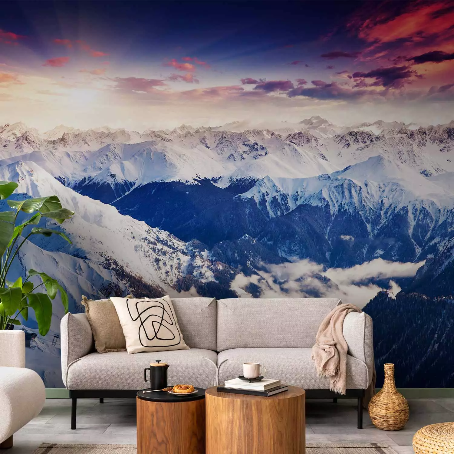 Wall Mural Magnificent Alps