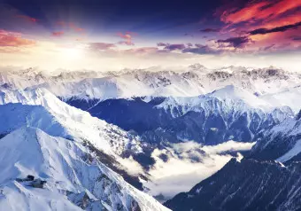 Wall Mural Magnificent Alps Wallpaper Cropper