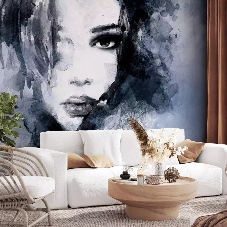 Wall Mural Blue Enigma