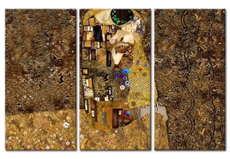 Canvas Klimt inspiration - Kiss