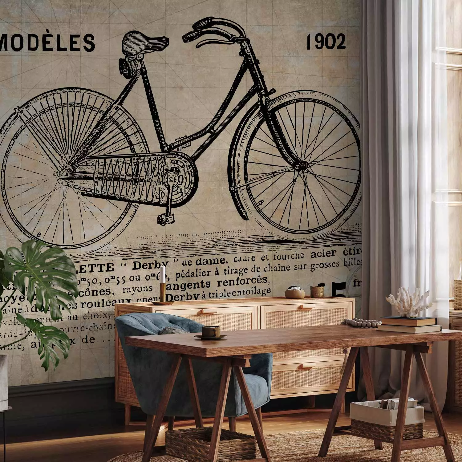 Photo Wallpaper Old School Bicycle