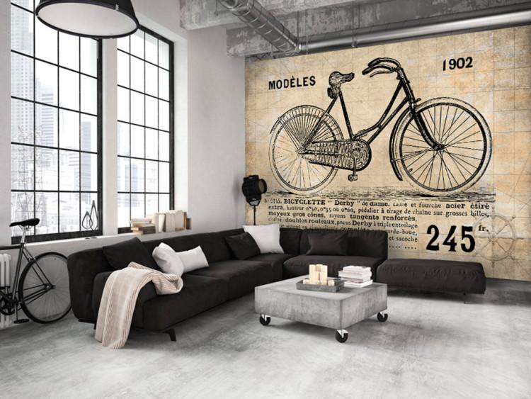 Wall Mural Old School Bicycle
