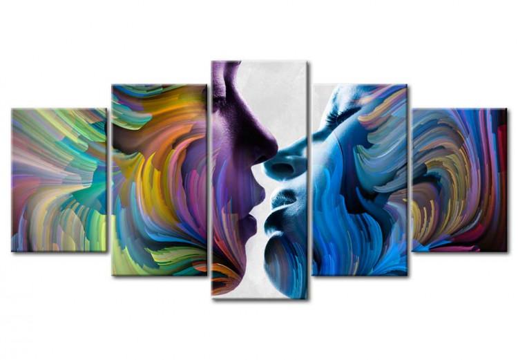 Canvas Kiss of Colours