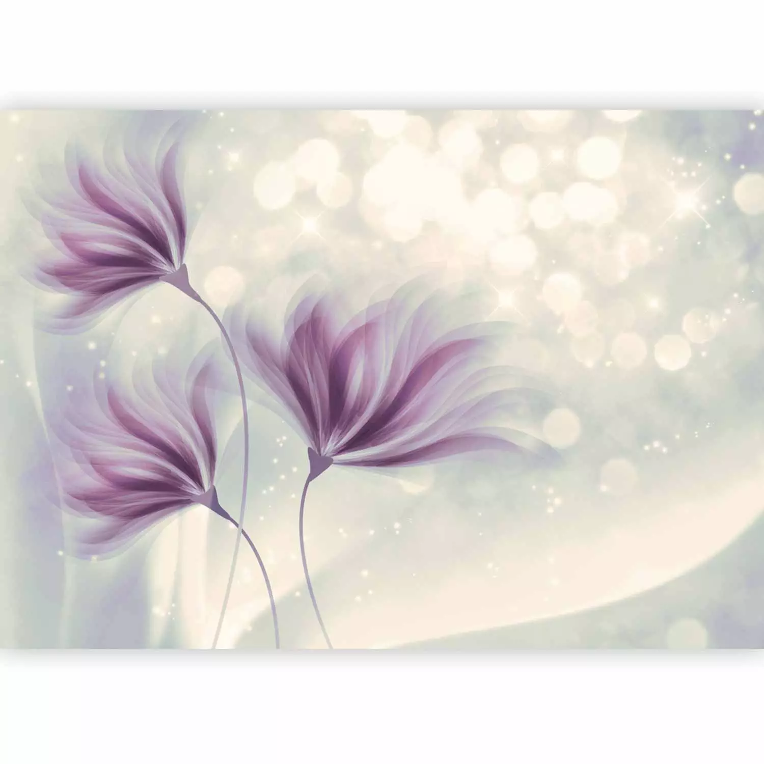 Purple flower lights on sale