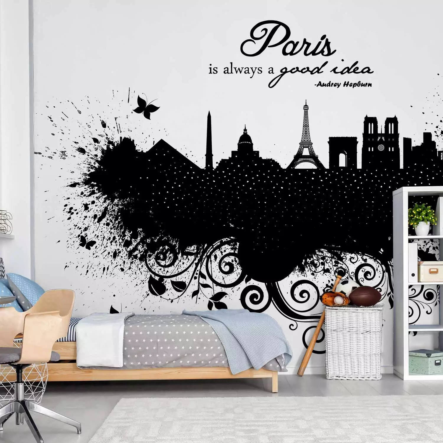 Wall Mural Paris is always a good idea