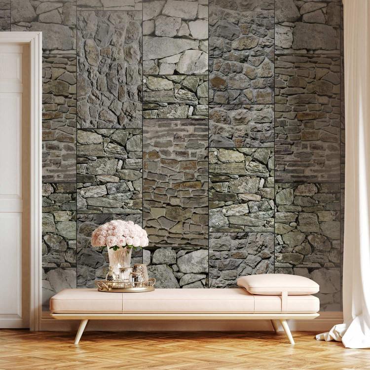 Wallpaper Magma Gray stones