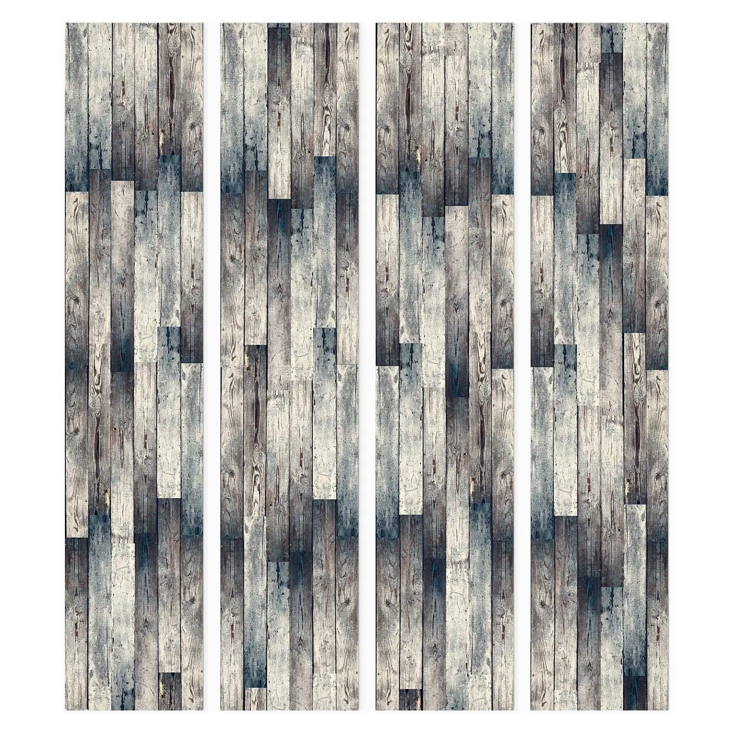 wood floor effect wallpaper