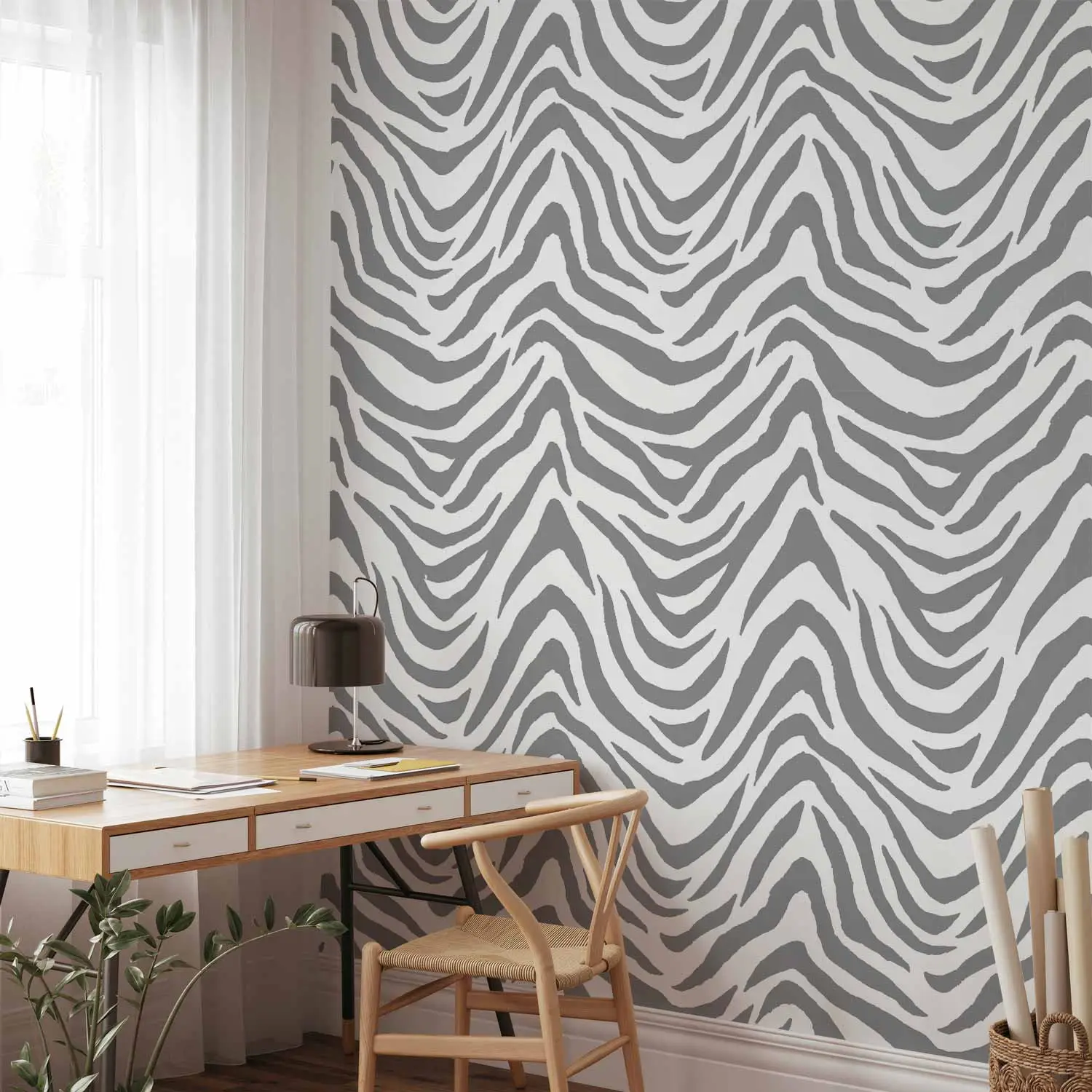 zebra wallpaper the range
