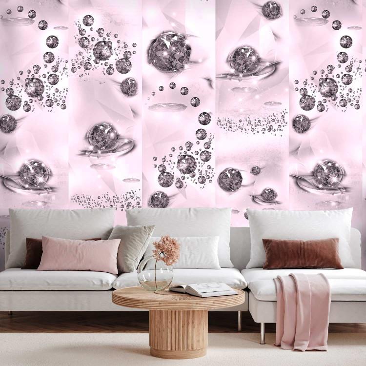 Wallpaper Magma Pink Jewels
