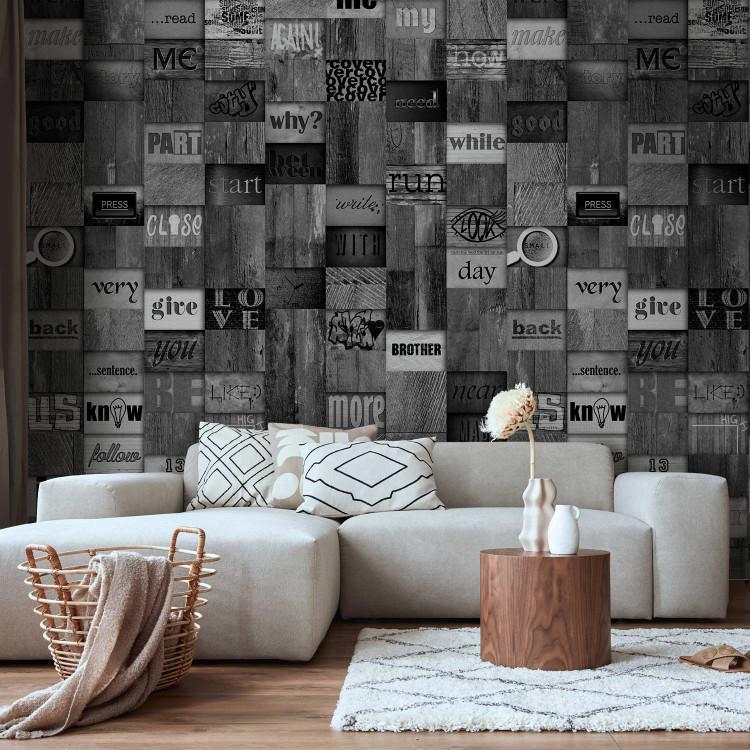 Wallpaper Magma Mosaic of Words