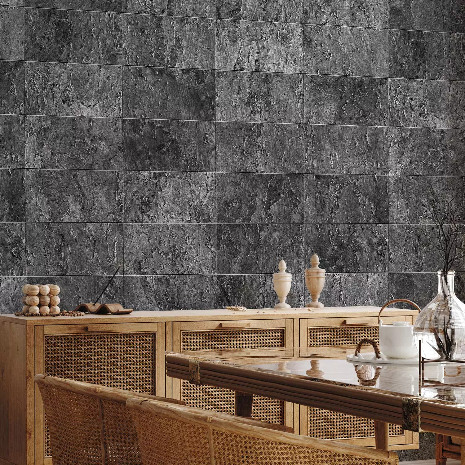 Wallpaper Magma Shade of Grey